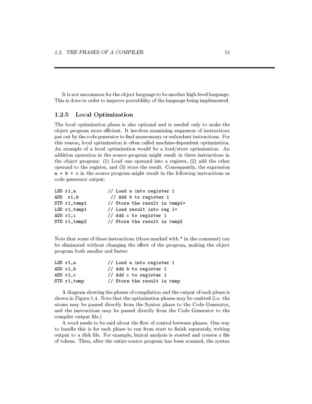 Compiler Design: Theory, Tools, and Examples - Page 15
